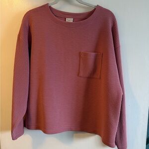 a new day Mauve Crew Neck Sweater